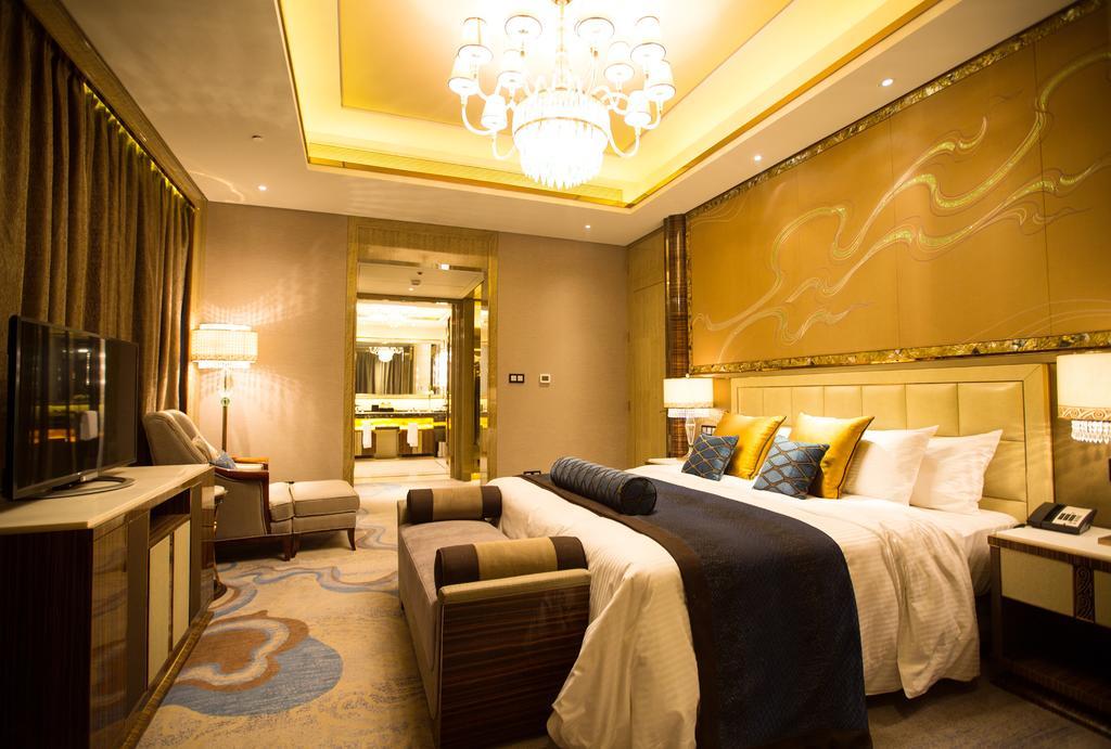 Hotel Wanda Vista Lanzhou Zimmer foto